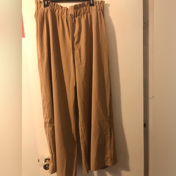 Wide leg summer pants - Picture 1 of 3